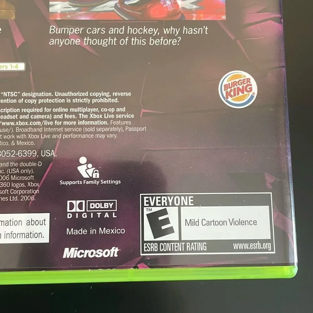 New never used Xbox big bumpin Xbox live and Xbox 360 game